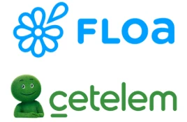 Logo Floa et logo Cetelem